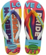 Havaianas flip flop top priof rainbow